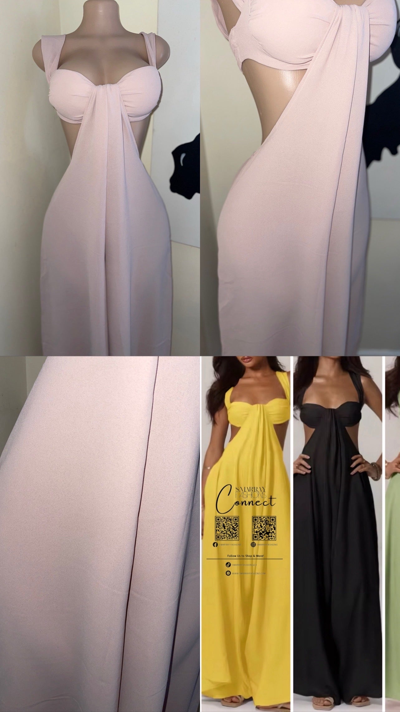 Wide leg jumpsuit