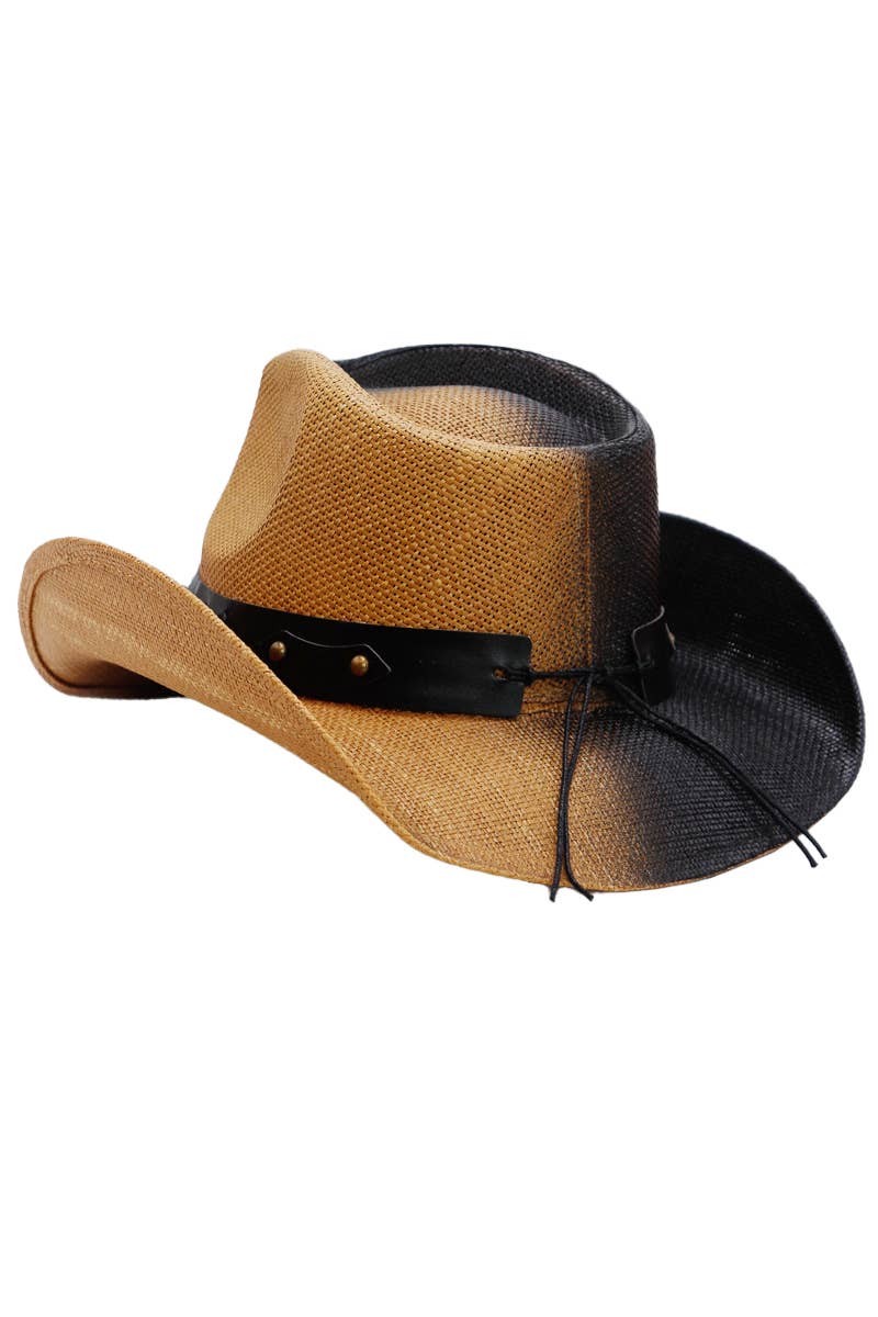 Longhorn Spilt Dye Cowboy Hat