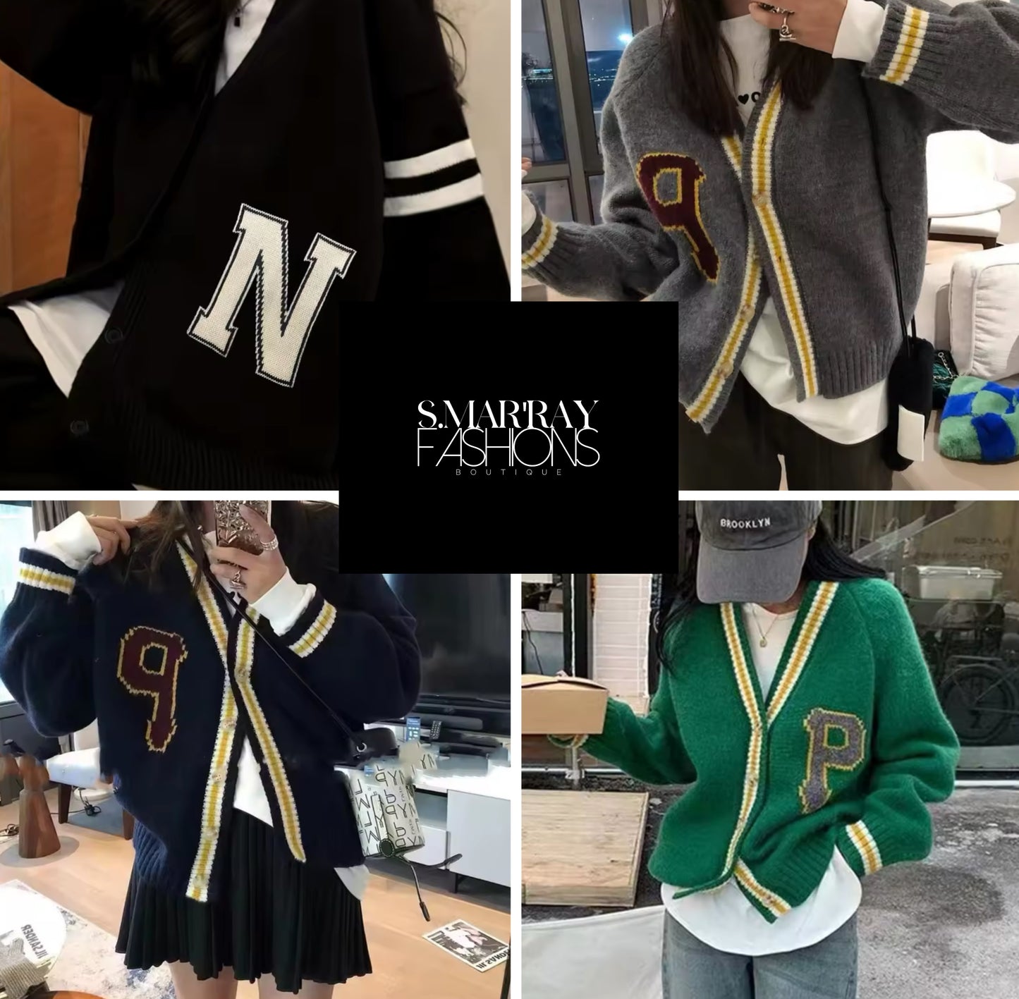 Varsity Letter Sweater