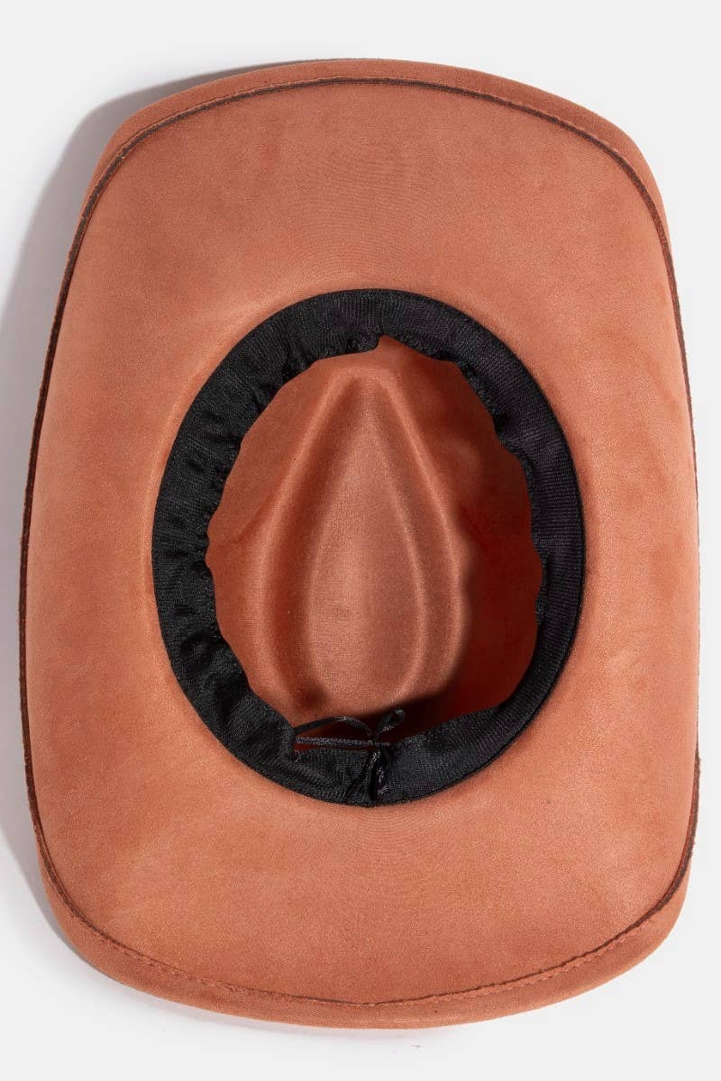 Metallic Sea Life Charms Western Cowboy Hat