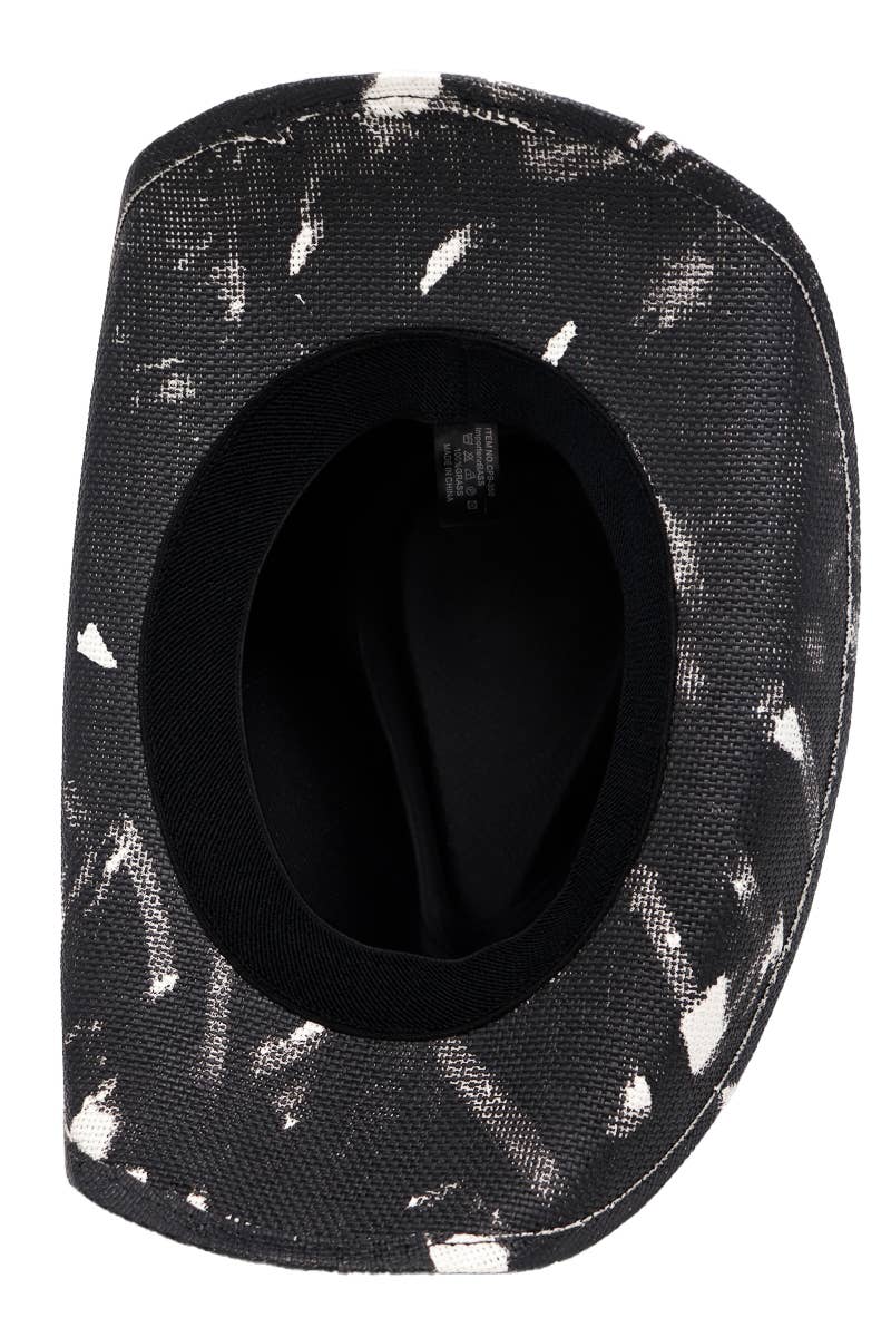 Longhorn Paint Splash Cowboy Hat